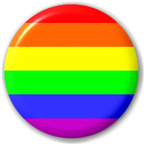 Regenbogen - Button