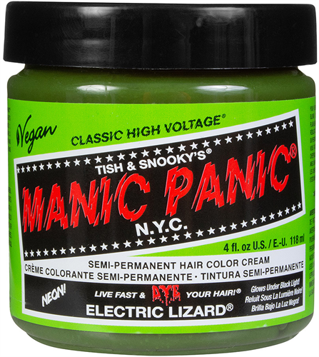 Manic Panic - Electric Lizard, Haartnung