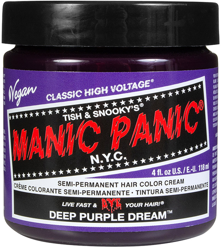 Manic Panic - Deep Purple Dream, Haartnung