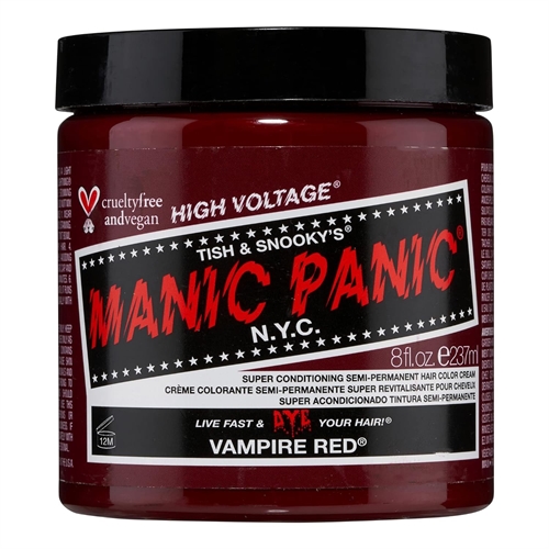 Manic Panic - Vampire Red, Haartnung