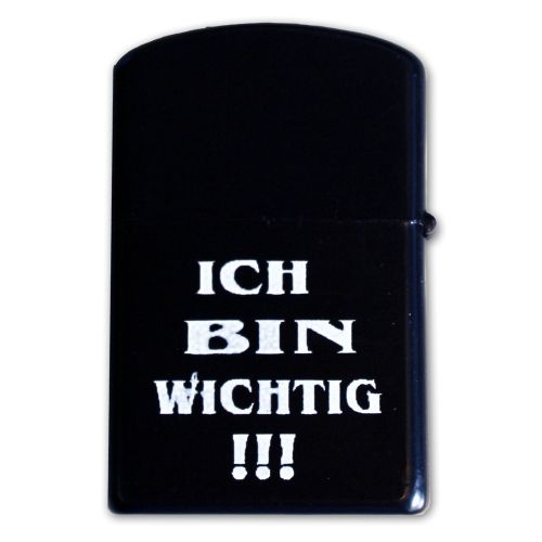 Ich bin wichtig - Sturmfeuerzeug