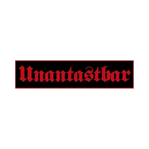 Unantastbar - Logo, Aufnäher