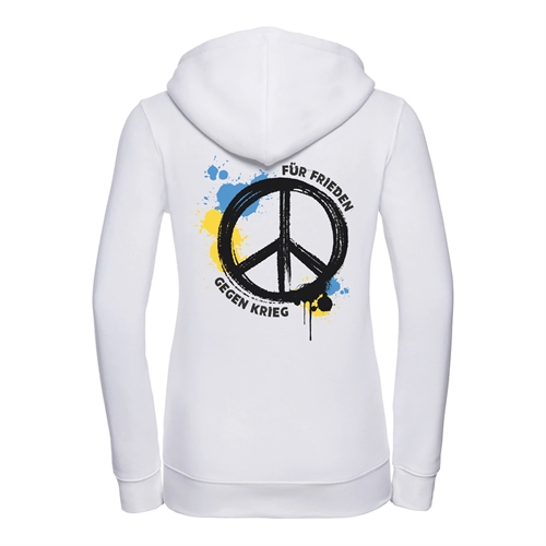 Ukraine - Fr Frieden gegen Krieg, Zip-Jacke