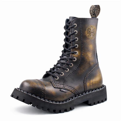 Steel - Rub Off, 10-Loch Boots