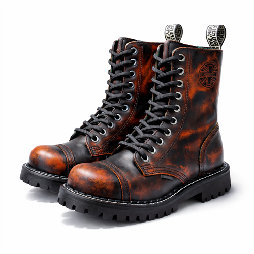 Steel - Rub Off, 10-Loch Boots
