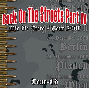 Back on the Streets - Tour CD 2008