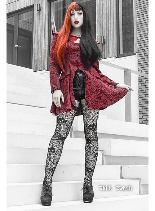 Pamela Mann - Skull & Web Net, Strumpfhose