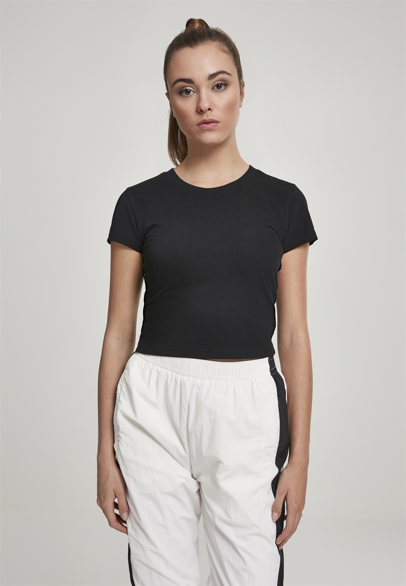 Urban Classics - Cropped Tee, Girl-Shirt