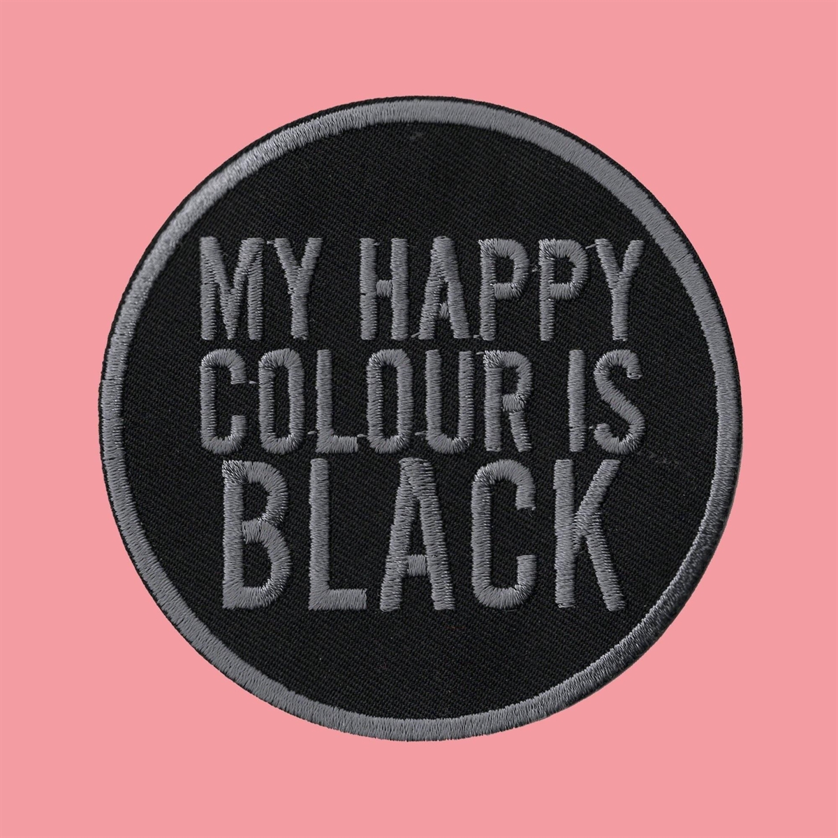 My happy colour is black - Aufn�her