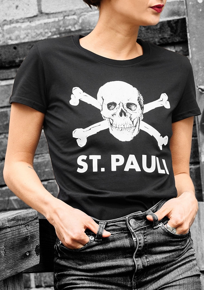 FC St. Pauli - Totenkopf, Girl-Shirt