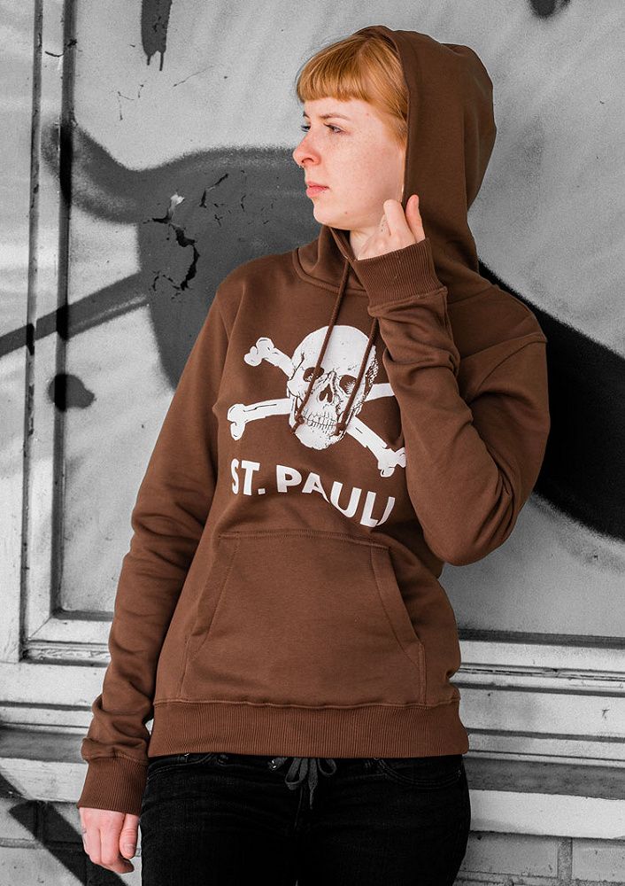 FC St. Pauli - Totenkopf, Damen Hoodie