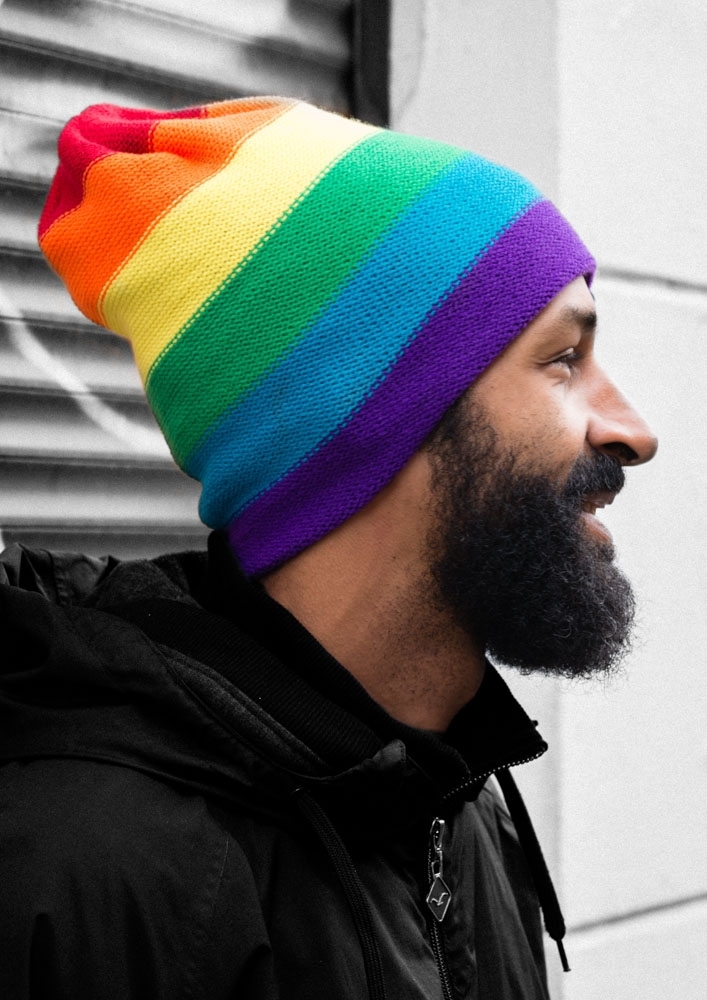 FC St. Pauli - Regenbogen, Wintermtze