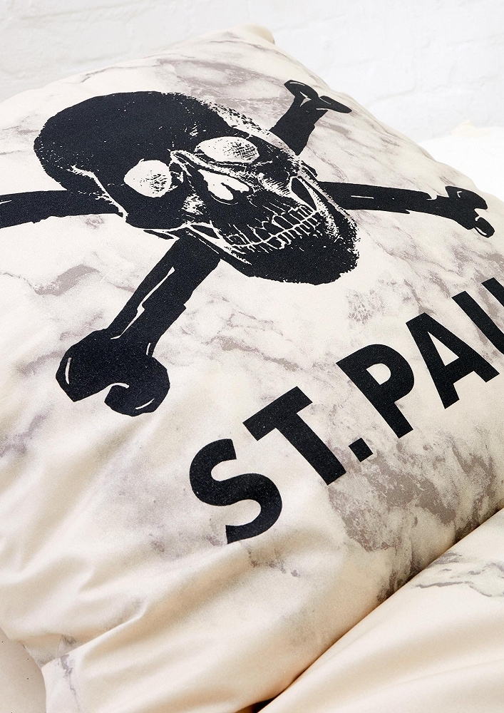 FC St. Pauli - Totenkopf Marmor, Bettwsche