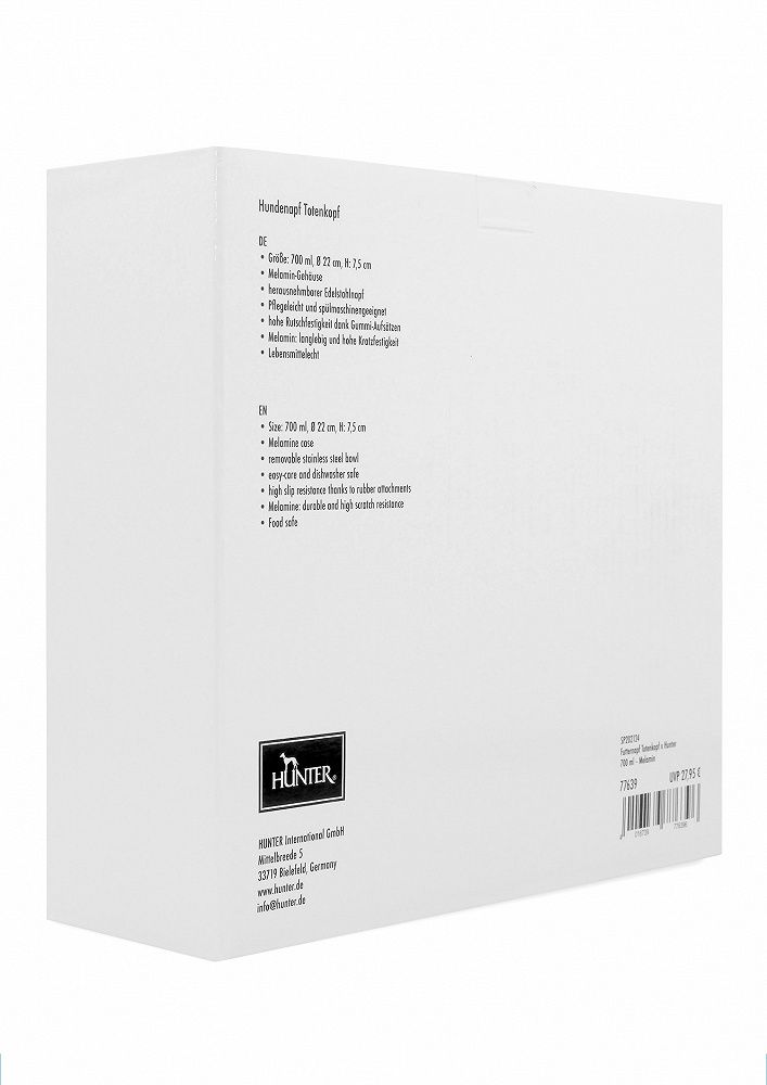 FC St. Pauli - Totenkopf, Futternapf Hunter