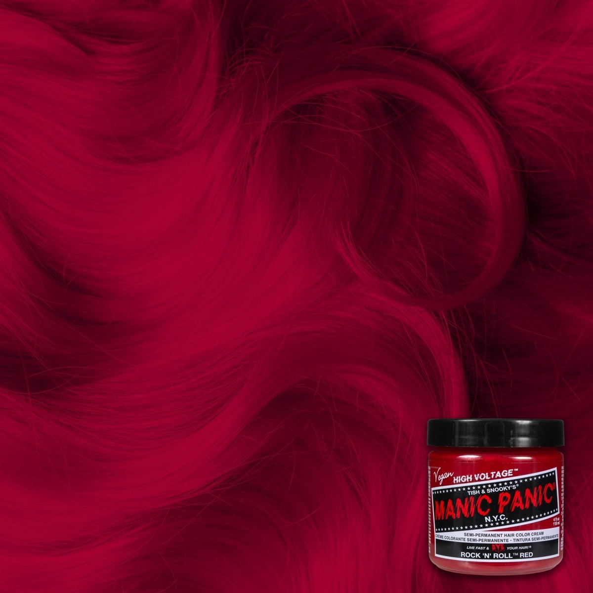 Manic Panic - RocknRoll Red, Haart�nung