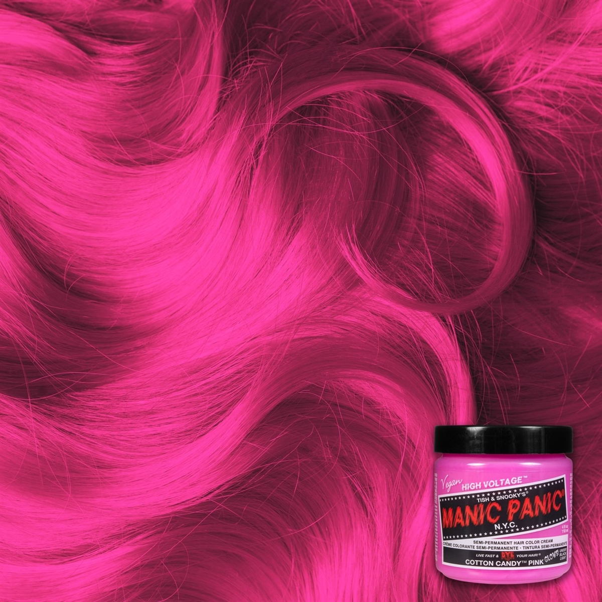 Manic Panic - Cotton Candy, Haart�nung