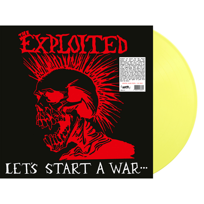 Exploited, The - Lets Start A War, lim. LP