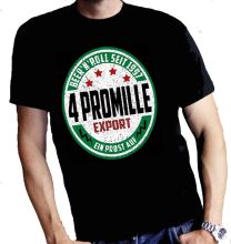 4 Promille - Beer`N`Roll, T-Shirt