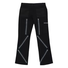 Nix Gut - Black Zip, Frauenhose