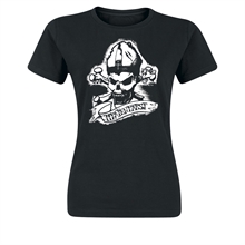 Piratenpapst - Skull, Girl-Shirt