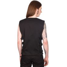 Black Pistol - Button Vest Denim, Weste