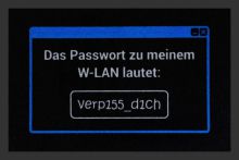 WLAN Passwort Verpiss dich, Fumatte