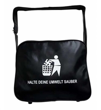 Halt deine Umwelt sauber - Schultertasche