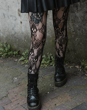 Pamela Mann - Rose Skull Net, Strumpfhose