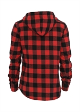 Urban Classics - Hooded Checked Flanell Shirt