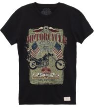 King Kerosin - Born To Be Free, T-Shirt schwarz