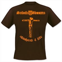Saints & Sinners - Skinhead 4 Life, T-Shirt