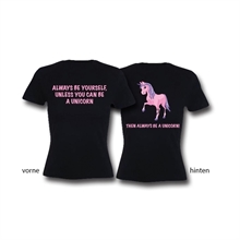 Always be a unicorn - Girl-Shirt