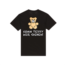 Komm Teddy wir gehen - Girl-Shirt
