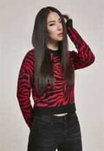 Urban Classics - Ladies Short Tiger Sweater