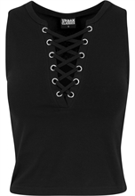 Urban Classics - Ladies Lace Up Cropped Top