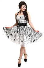 VixxSin - Dark Crow Dress, Kleid