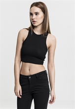 Urban Classics - Cropped Rib Top, Girl-Shirt