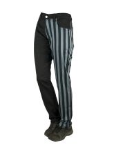 No Brands Required -  One leg Stripes, Frauenhose