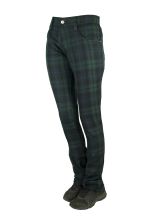 No Brands Required - Tartan, Frauenhose