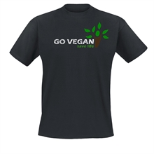 Go Vegan Baum - T-Shirt