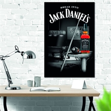 Jack Daniels - Pool, Poster