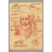 Leonardo Smoking, Poster