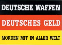 Deutsche Waffen - Aufkleber