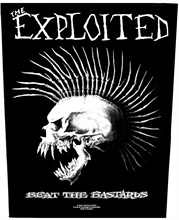 Exploited - Beat The Bastards, Rückenaufnäher