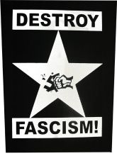 Destroy Fascism - Rckenaufnher