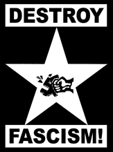 Destroy Fascism - Aufnäher
