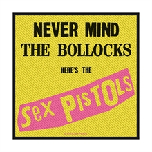 Sex Pistols - Never mind the bollocks, Aufnäher