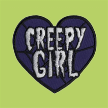 Creepy Girl - Aufnäher