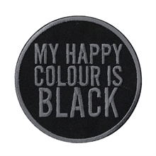 My happy colour is black - Aufnher