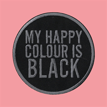 My happy colour is black - Aufnher